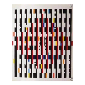 Yaacov Agam Original Serigraph XXe Siecle 1971
