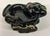 1930s Ceramic Black Cat 3 Way Trinket Dish/Ashtray/Statue For Sale - Image 4 of 12