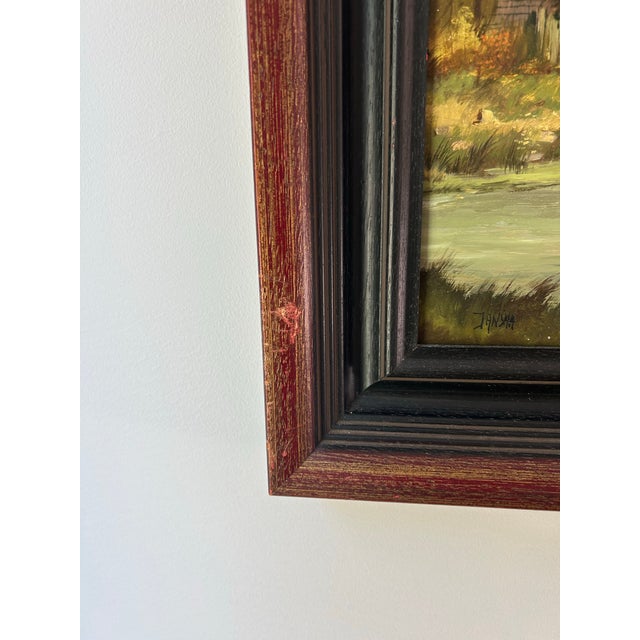 Late 20th Century Original Oil Painting by 20th Century Painter Jan Jansma For Sale - Image 5 of 10