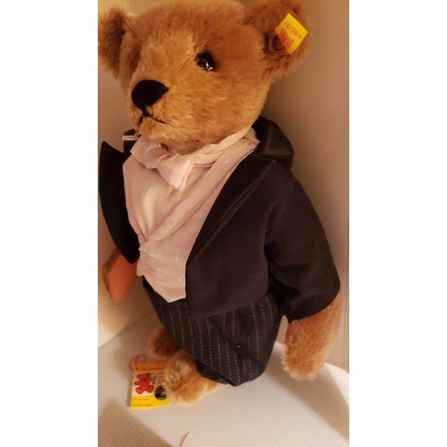 Late 20th Century Late 20th Century Steiff Collectible Teddy Bear-Groom For Sale - Image 5 of 12