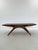 Completely restored Coffee table, model “Smilet”, designed by Johannes Andersen and produced by CFC Silkeborg in the...