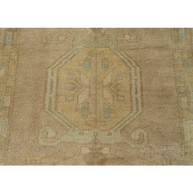 Turkish Mini Rug Oriental Hand Knotted Vintage Rug 1'9" x 3'5" #21080 For Sale - Image 4 of 8