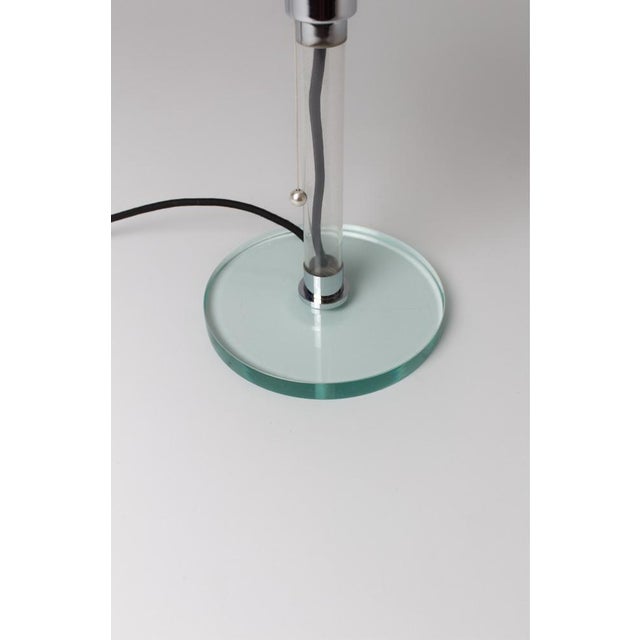 White Vintage Table Lamp by Metalarte, 1970s For Sale - Image 8 of 10