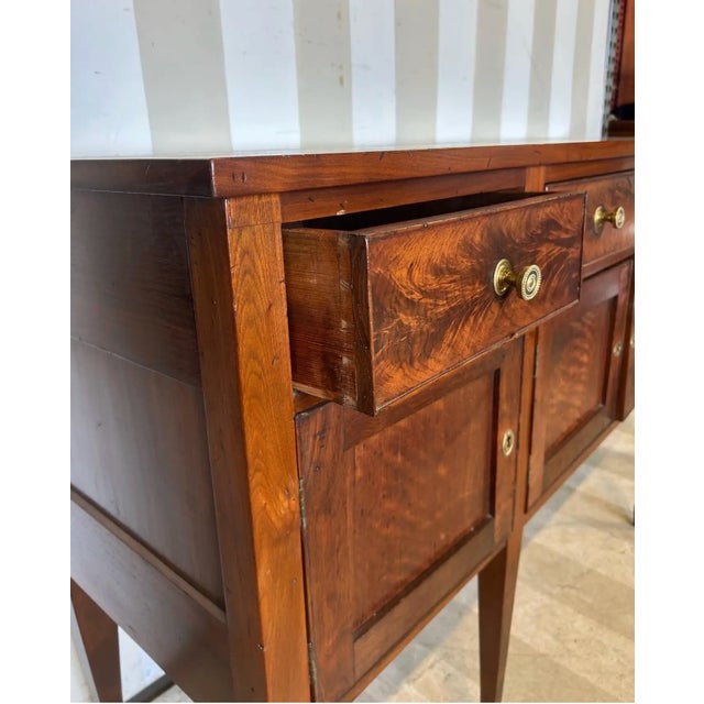 Brown Gorgeous Late 18th-Early 19th Century Inlaid Virginia Walnut Sideboard For Sale - Image 8 of 9