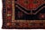 Red Mid-Century Hand-Knotted Vintage Kurdish Wool Runner With Geometric Medallions For Sale - Image 8 of 9