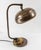 Mid-Century Modern Industrial Copper Colored Brass Table Lamp For Sale - Image 4 of 10
