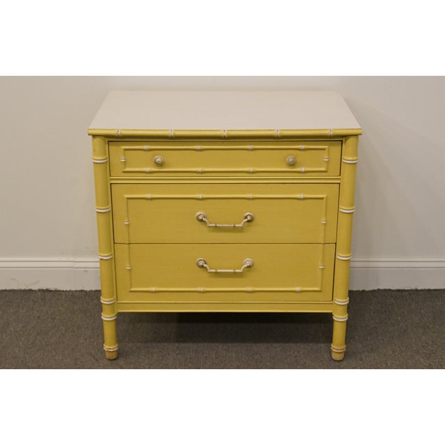 Thomasville Furniture Allegro Collection Asian Faux Bamboo 30