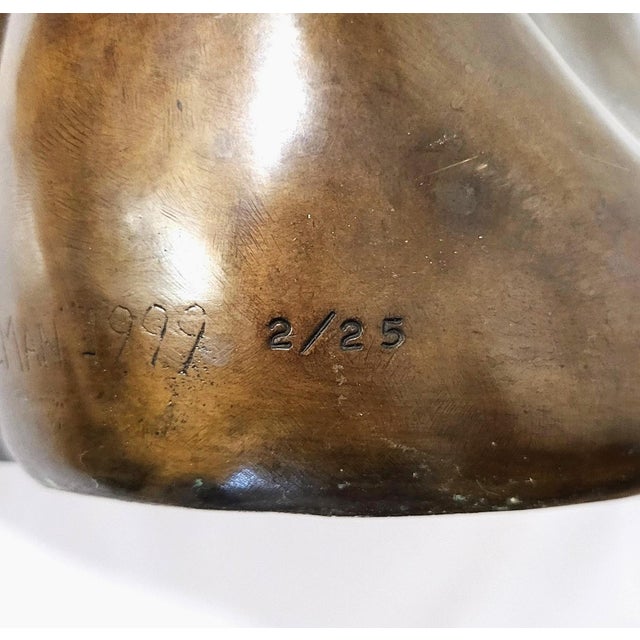 Monumental Modern Bronze Sculpture "Foot" by Adam Kurtzman 2/25 For Sale - Image 15 of 17