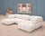 Modern Mario Bellini "Camaleonda" Boucle Sofa by B&b Italia Set of 5 For Sale - Image 3 of 18