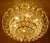 Metal 1970s Contemporary Lucite and Metal Chandelier For Sale - Image 7 of 13
