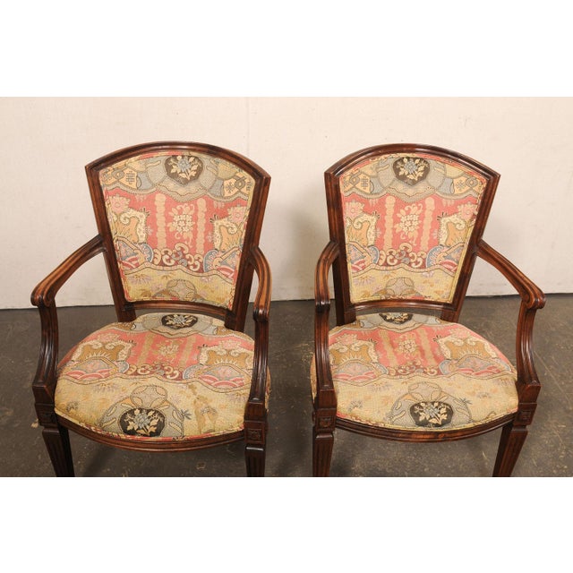 Mid-Century Italian Neoclassical Armchairs For Sale - Image 11 of 11