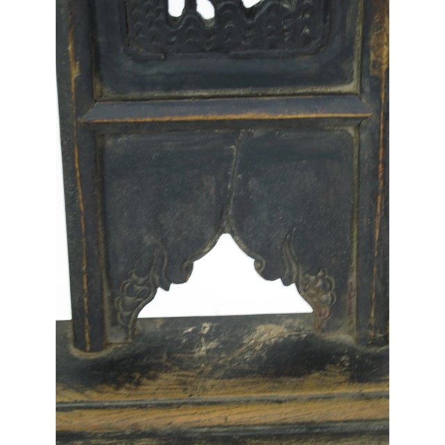 Coffee Antique Chinese Government Official Hat Armchairs - a Pair For Sale - Image 8 of 11