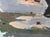 1970s Vintage River Landscape Oil Painting, Boats, Ukrainian Art 26-34,5 For Sale - Image 5 of 6