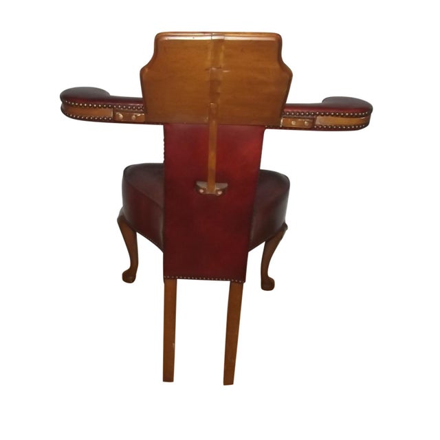 English Antique English Reading or Cockfighting Chair, Late 19th Century For Sale - Image 3 of 3
