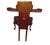 English Antique English Reading or Cockfighting Chair, Late 19th Century For Sale - Image 3 of 3