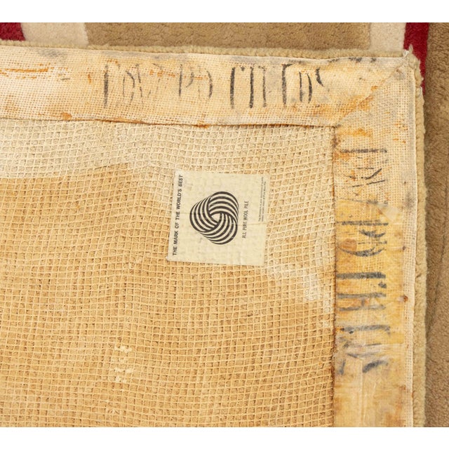 Edward Fields Abstract Carpet, 1981 For Sale - Image 10 of 10