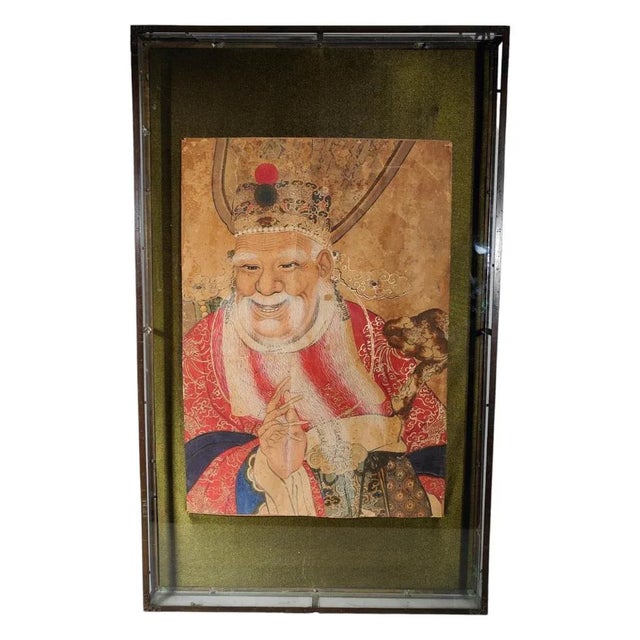 Chinese Artist, Figure, 16th Century, Watercolor For Sale - Image 4 of 9