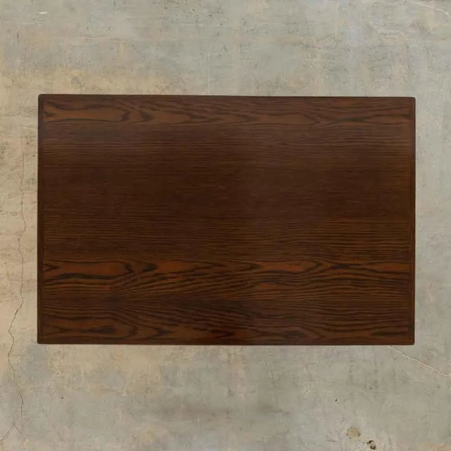 Wood 1940s French Wood Table Attributed Charles Dudouyt For Sale - Image 7 of 12