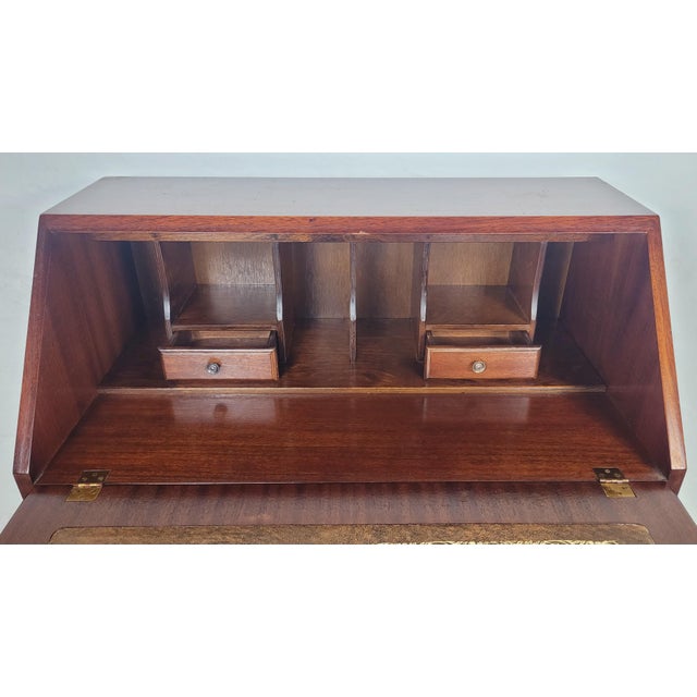 Vintage Desk in Mahogany, 1960 For Sale - Image 9 of 18