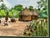Not Yet Made - Made To Order Giclee Print of “South Sudan Village” Watercolor Painting For Sale - Image 5 of 6