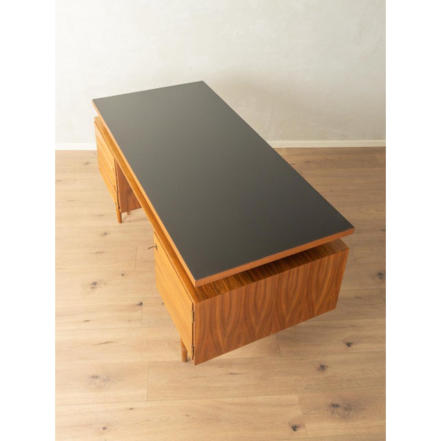 Vintage Desk in Oak, 1960s For Sale - Image 3 of 10