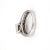 Early 21st Century 1ct Diamond Square Cluster 14k White Gold Engagement Ring Size 7 For Sale - Image 5 of 7