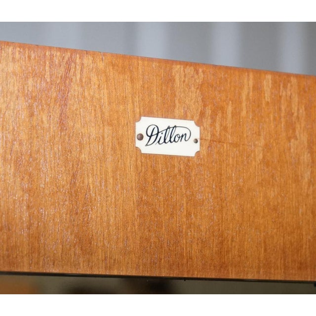 English Art Deco Style Walnut Double Door Wardrobe from Dillon For Sale - Image 14 of 18