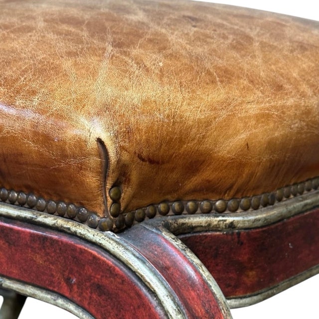 Wood Dessin Fournir Gondola Sabreleg Bench For Sale - Image 7 of 8