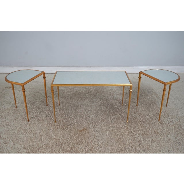 Lillian August by Hickory-White Mirror Top Coffee Table For Sale - Image 13 of 16