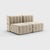 2-Seater Modular Sofa in Jet Fabric by Ambivalenz, Set of 4 For Sale - Image 4 of 18