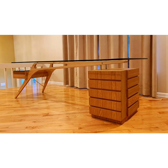 Carlo Mollino Cavour 1949 Protractor Desk Chairish