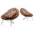 1970s Pair of Wicker Lounge Chairs by Janine Abraham and Dirk Jan Rol for Rougier For Sale - Image 14 of 18