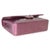 Dark Pink Iridescent Quilted Lambskin Medium Classic Double Flap Bag For Sale In New York - Image 6 of 9