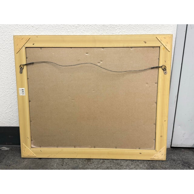 Ornate Floral Framed Wall Mirror, Vintage For Sale - Image 11 of 12