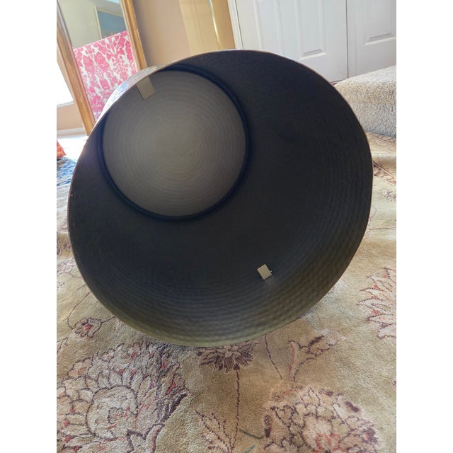 Late 20th Century Brass Hammered Side Table For Sale In Indianapolis - Image 6 of 8