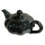 2010s Chinese Handmade Jianye Clay Bronze Black Glaze Decor Teapot Display For Sale - Image 5 of 8