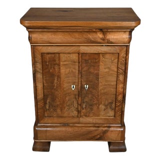 Small Low 19th Century Louis Philippe Walnut Buffet For Sale