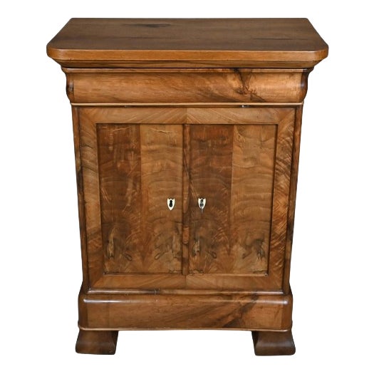 Small Low 19th Century Louis Philippe Walnut Buffet For Sale