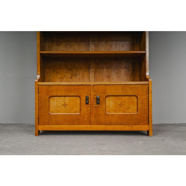 Exceptional Art Nouveau Bookshelf For Sale - Image 10 of 18