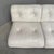 Animal Skin Space Age White Leather Three Seat Lounge Sofa, 1970s For Sale - Image 7 of 18