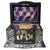 19th Century Japanese Black Lacquer and Mother of Pearl Jewelry Box For Sale - Image 4 of 8