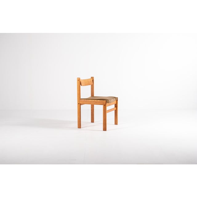 Brown Vintage Oak Dining Chairs by H.W. Klein for Bramin, Denmark, 1960s, Set of 6 For Sale - Image 8 of 16