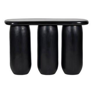 Rahul Black Console Table For Sale