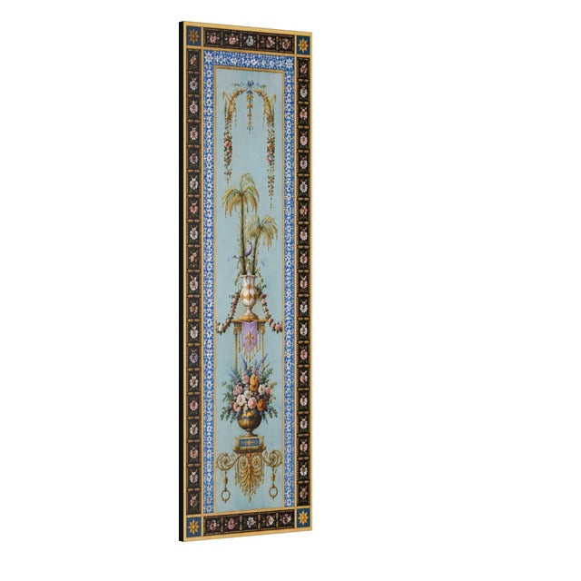 Atelier Aria Lumae Palais De Versailles Arabesque Neoclassical Complete Four Piece Salon Panel Ensemble For Sale In San Antonio - Image 6 of 18