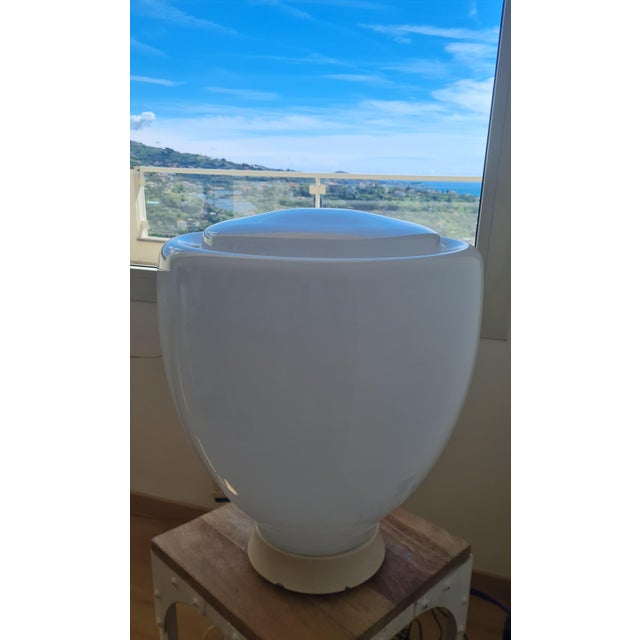 Table Lamp in Incamiciato Murano Glass, Italy, 1983 For Sale - Image 3 of 5