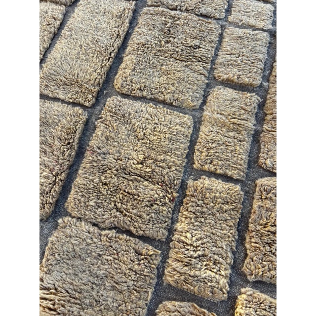 2020s Moroccan Mrirt Rug Handmade Wool For Sale - Image 5 of 11