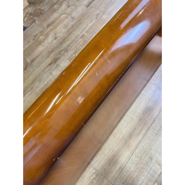 Vintage French Sleigh Double Bed Frame For Sale - Image 16 of 17