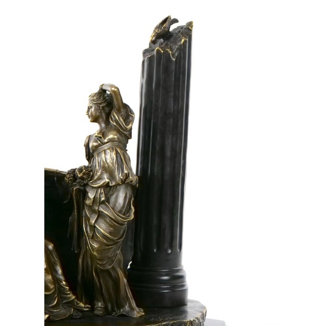 Roman Neoclassical Figurative Bronze Sculpture by Miguel Fernando Lopez Aka Milo For Sale - Image 4 of 12
