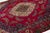 1960s Vintage Persian Designed Tabriz Handmade Wool Rug in Red For Sale - Image 5 of 8