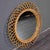 Mid-Century Italian Round Rattan Wall Mirror For Sale In Detroit - Image 6 of 8